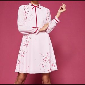 Ted Baker Pink Cherry Blossom Dress